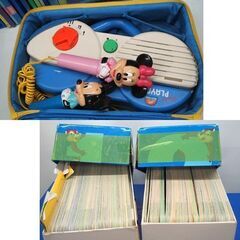 DWE ディズニー 英語システム DVD19/CD25枚　メイン/シング トーク プレイメイト カード プレイアロング アドベンチャー Toys 他　セット まとめて　☆ PayPay(ペイペイ)決済可能 ☆ 札幌市 豊平区 平岸 平岸店の画像