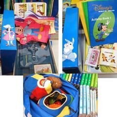 DWE ディズニー 英語システム DVD19/CD25枚　メイン/シング トーク プレイメイト カード プレイアロング アドベンチャー Toys 他　セット まとめて　☆ PayPay(ペイペイ)決済可能 ☆ 札幌市 豊平区 平岸 平岸店の画像