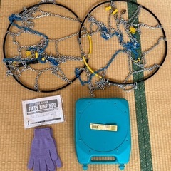 タイヤチェーン　亀甲型　未使用　225/60/16他対応の画像