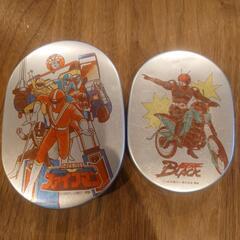 ファイブマンと仮面ライダーBLACKの缶ケース