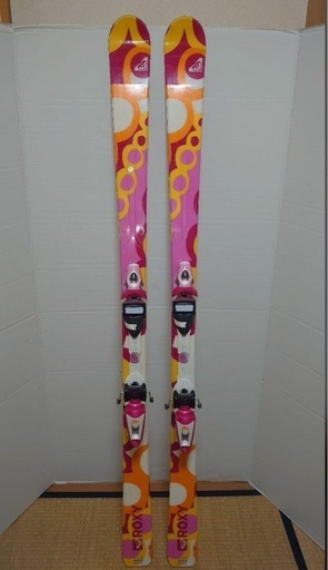 ロキシー ROXY スキー板 ビンディング付き 162cm ホットワックス済み