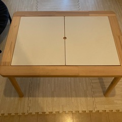 【お値下げしました】IKEA フリサット　キッズデスク(椅子付き) 　