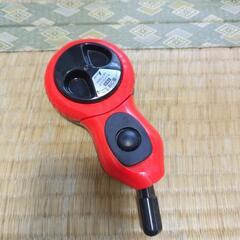 🛠️シンワ　ハンディ墨つぼミニ　自動巻　サニーレッド　美品