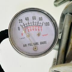 空気入れ　足踏み式　　タイヤ　アウトドア用品　【j218】の画像
