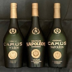 ブランデーＣＡＭＵＳ(カミュ)ナポレオン　３本セット