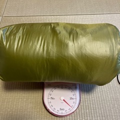 値下しました　レナウンSIMPLE LIFEフード付ダウンジャケットオリーブグリーンの画像