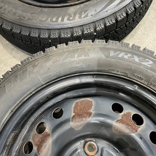 【3332】18/19年 155/65R14 ブリジストン ブリザックVRX2 タント ムーヴ エグゼ ミラ ココア スタッドレス