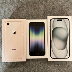 iPhone8   iPhoneSE iPhone15plus箱