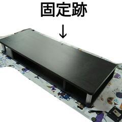 テレビ台　ブラック　横79×高10.5×奥29cmの画像