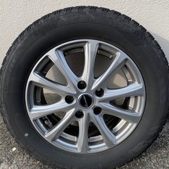 【スタットレスタイヤ】ホイール付き4本まとめ売り　195/65R15
