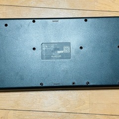 無線キーボード　ELECOMの画像