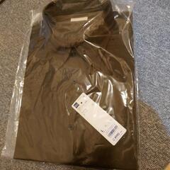 GU カッターシャツ　オリーブ　L
