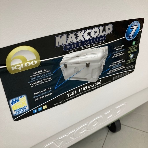 IgLOO MAXCOLD 156Lクーラーボックス