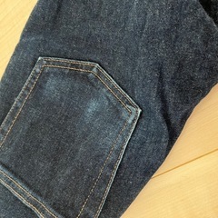 レディース　GU デニムフレアパンツ(xs) の画像