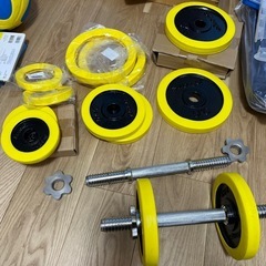 stronger ダンベル　筋トレ　片手の17.5キロ
