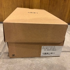 【新品】UGG アンスレー ブレイド ブラック スエードファー モカシン ローファー レディース JP23の画像