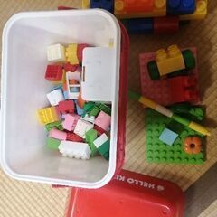 ハローキティ♡タウンバケット ダイヤブロックジュニアセットの画像