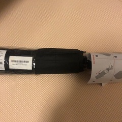 【未使用】ワンタッチ開閉折りたたみ傘　黒　雨傘の画像