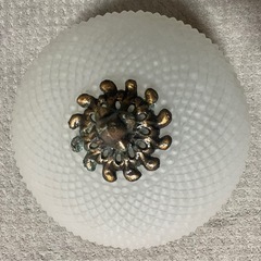 近日削除予定です。アンティーク ビンテージ 昭和 レトロ ランプ  シェード　の画像