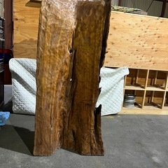 木製彫刻　虎　アンティーク　衝立の画像