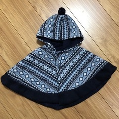 【受渡し者決定】COMME CA ISM 冬ポンチョ 60-80サイズの画像