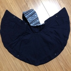 【受渡し者決定】COMME CA ISM 冬ポンチョ 60-80サイズの画像