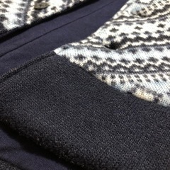 【受渡し者決定】COMME CA ISM 冬ポンチョ 60-80サイズの画像