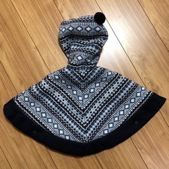 【受渡し者決定】COMME CA ISM 冬ポンチョ 60-80サイズの画像