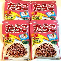 丸美屋 ふりかけ たらこ 大袋 60g×4袋
