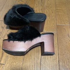 GRL厚底ボアサンダルの画像