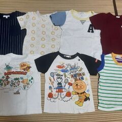 ⑨95-100cm アンパンマン等の半袖７着売ります。の画像