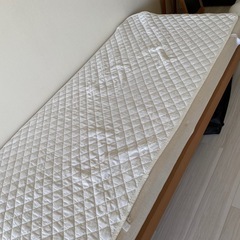 シングルベッド、木製スッキリデザイン、分解組み立て可の画像