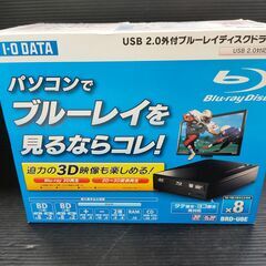 USB2.0外付けブルーレイディスクドライブ　I-O DATE　...