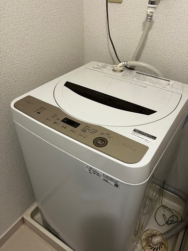 シャープ　洗濯機　6キロ　\n