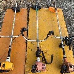 草刈機　RYOBI 丸山　BIGM タナカ　 刈払い機 草刈り機　ビーバー　リョービ　ビッグエム　ばら売りの画像