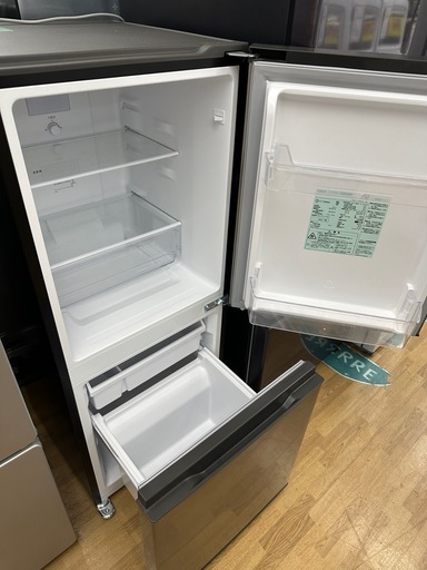 ドリーム川西店御来店限定】AQUA 冷蔵庫 AQR-14N 2023／クリーニング 