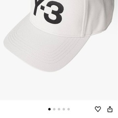 Y3 キャップ白 ほぼ新品
の画像