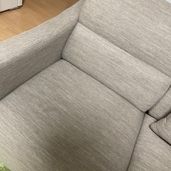 ニトリ　ソファ　２人がけの画像