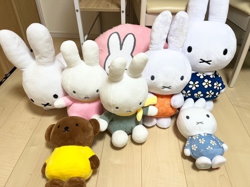 ミッフィ　ぬいぐるみ　まとめ売り