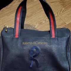 Roberta di Camerino 合皮ミニボストンバッグ