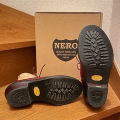 安藤製靴　25.5センチ　ワークブーツ　 JEREMY4th 生産終了モデル　ジェレミー　希少　ツートンカラーの画像