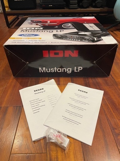 ? 【値下げ】 レコードプレーヤー  ION Audio Mustang LP
