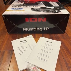 🌈 【値下げ】 レコードプレーヤー  ION Audio Mustang LPの画像