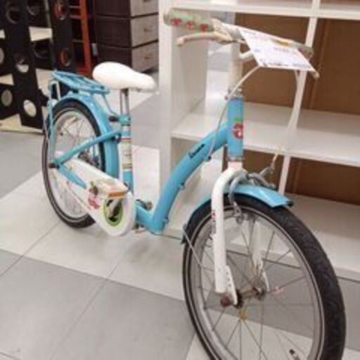 ★ジモティ割あり★  子供自転車 18インチ 水色 クリーニング済み TC2495