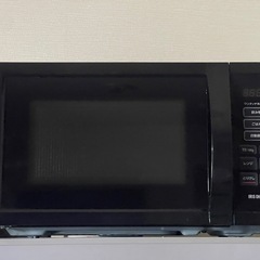 電子レンジ 17L ターンテーブル PMB-T178-B ブラック