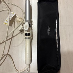 お話し中　ヘアアイロン