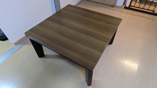 フラットテーブルヒーター こたつ【中古】