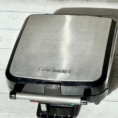 【ほぼ未使用】クイジナート ４枚焼きワッフルメーカー WAF-100JBS クイジナート 4枚焼きワッフルメーカー WAF-100JBS
