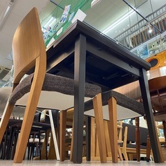【愛品館 江戸川店】伸長式ダイニングテーブル3点セット IDC OTSUKA（IDC大塚）の画像