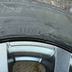 エクシーダー 13in 4.00B+45 PCD100 ブリジストン　エコピア 155/70R13 バモス エブリイワゴン　ラジアルタイヤの画像